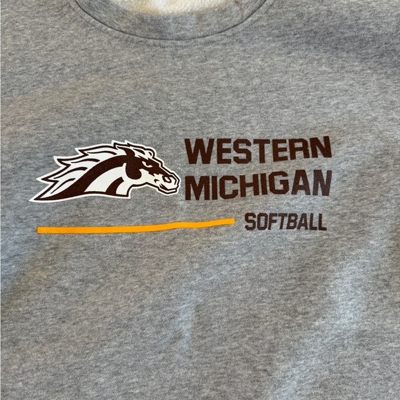 Adidas Western Michigan Gray Crewneck - Picture 2 of 8